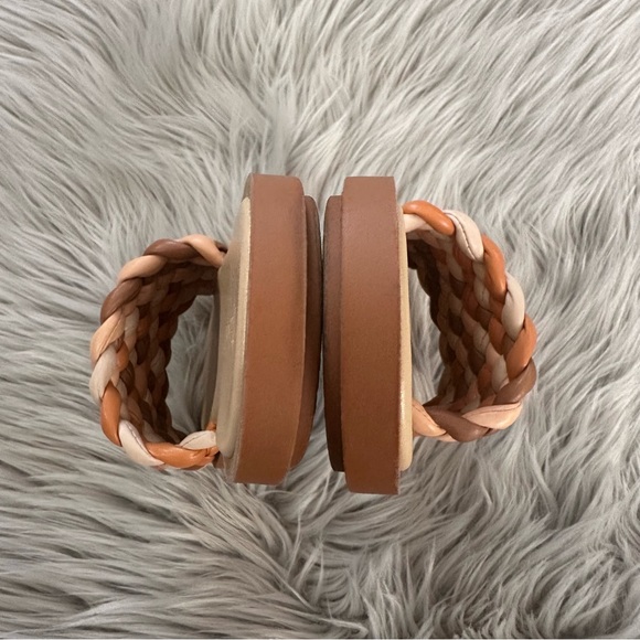 MADEWELL The Suzi Slide Sandal in Multi Woven Leather 7.5 - Picture 4 of 11